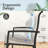 7 Pieces Patio Dining Set,Patio Stackable Dining Chairs and Outdoor Metal Round Table-1521790144