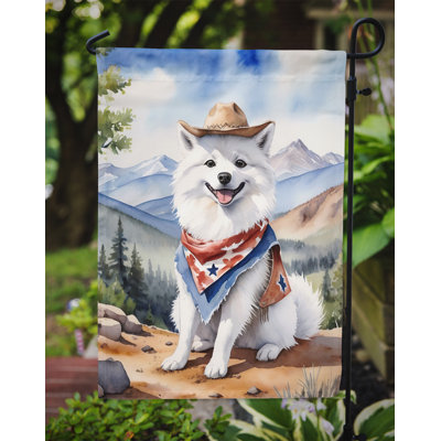 Drapeau Cowboy Welcome Garden
