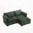 Modern Large L-Shape Sectional SOFA Chenille fabric-628813883-628813876-628813878