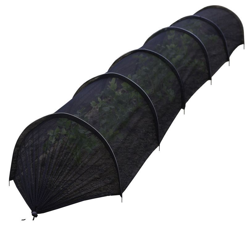 Garden Grow Pvc Greenhouse Tunnel, Black