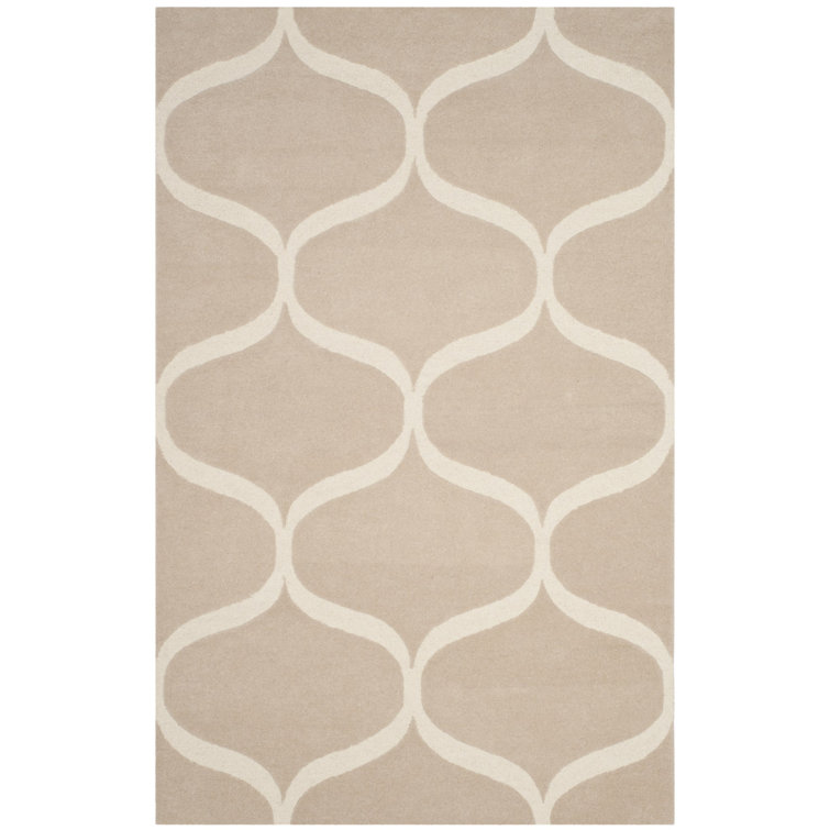 Cannen Hand Tufted Wool Geometric Rug