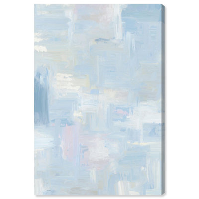 Aqua Dreamscape II Canvas Print Calming Blue Wall Art by Art Remedy