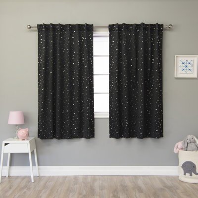 Paire de rideaux occultant et isolant Lesly