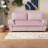 Multifunctional Velvet Sofas, Modern Convertible Sleeper, Space-saving Pink Design