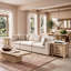 Table d'appoint gauche Sachin 28,5 po en pin massif recyclé, pin recyclé brun naturel-1773503206
