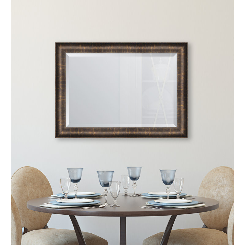Miroir mural oxido, Or, H 43 po x l 31 po