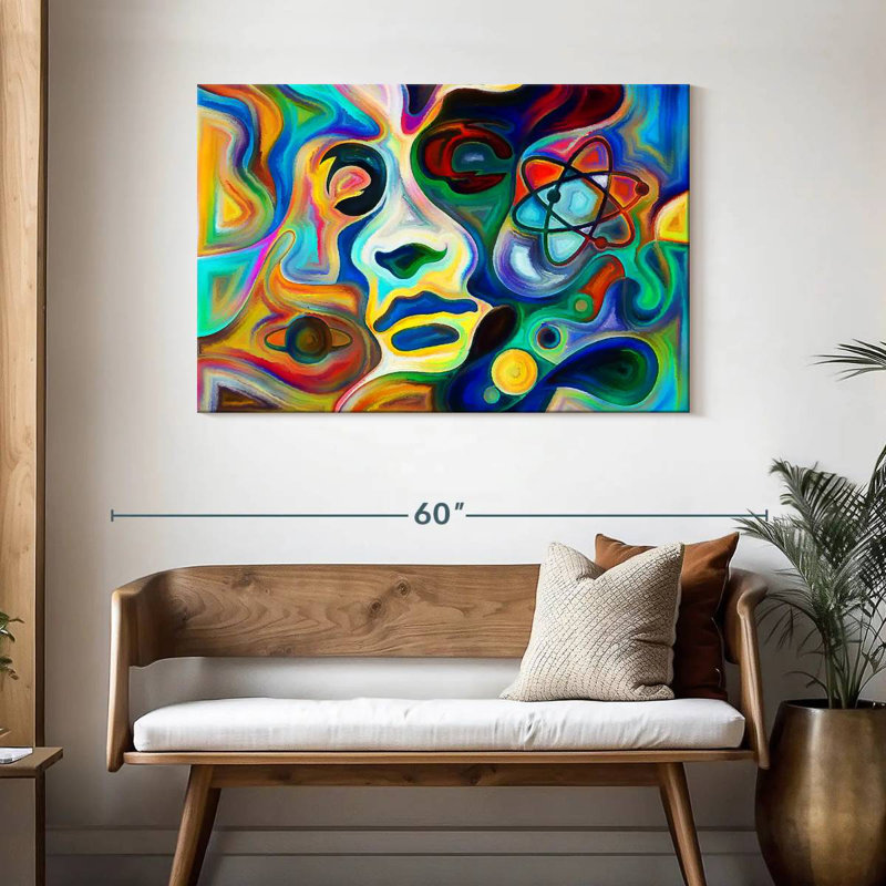 Avery Abstract Galaxy, 30" H x 45" W