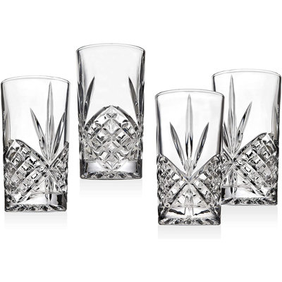 Dublin Crystal Highball Glass 12oz