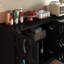 Buffet avec rangement Mid-Century