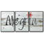Alegria, peinture sur toile 3 pièces-41269700-41269701