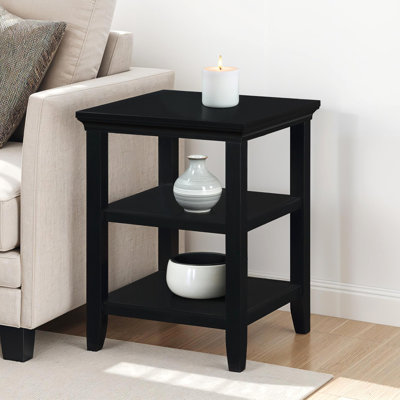 Morphew 24" Tall End Table with Storage