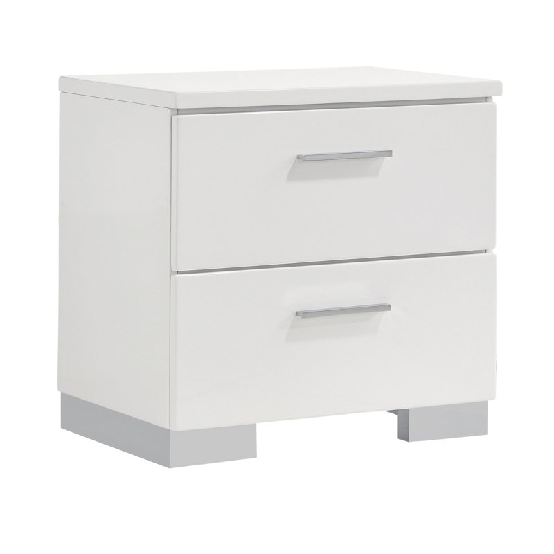 Ahmiah 23.25'' W Solid Wood Nightstand
