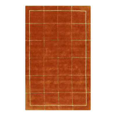 Mallory Rust, Light Brown Hand Tufted Area Rug