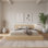 Ensemble de chambre avec lit plateforme 3 pièces Makoa