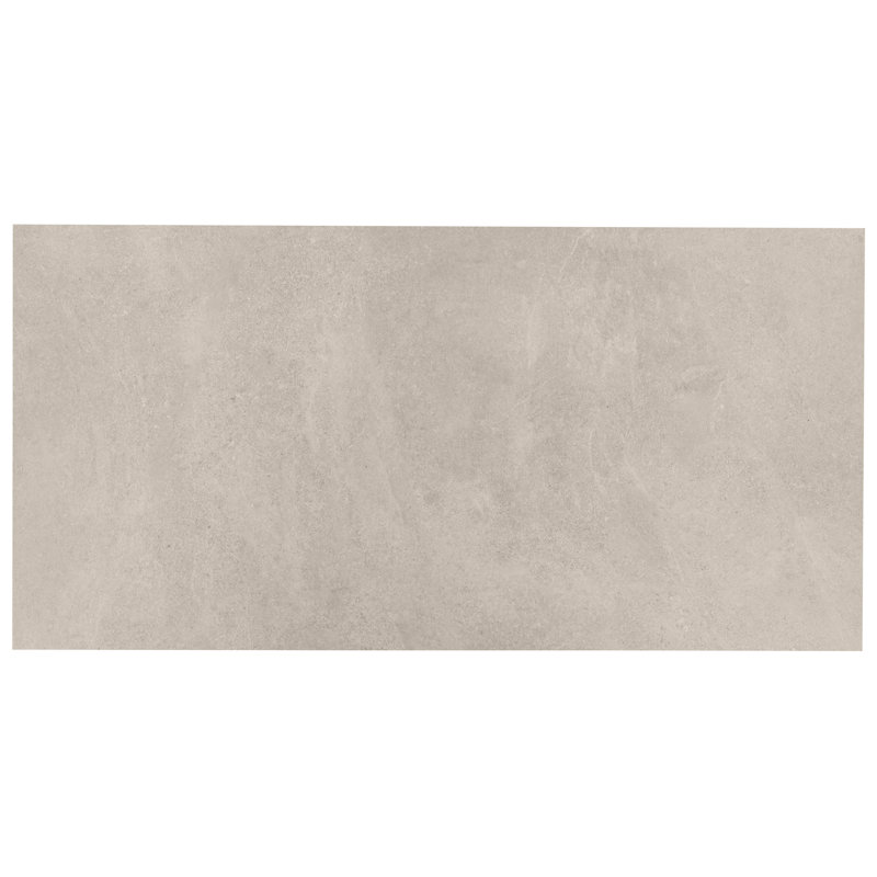 Roche 23.62 In. X 47.24 In. Matte Porcelain Floor And Wall Tile (15.49 Sq. Ft. / Case), Crema Beige