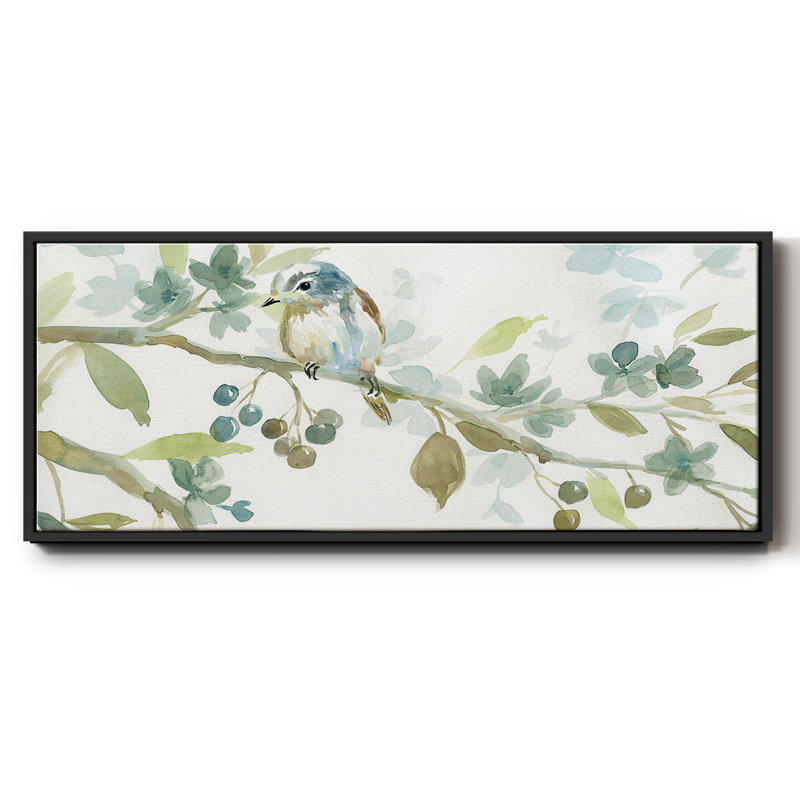 Début du printemps II - toile encadrée, H 12 po x l 30 po