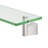 Bleu Wall Mount Rectangle Tempered Glass Shelf | Floating Shelf-11286567