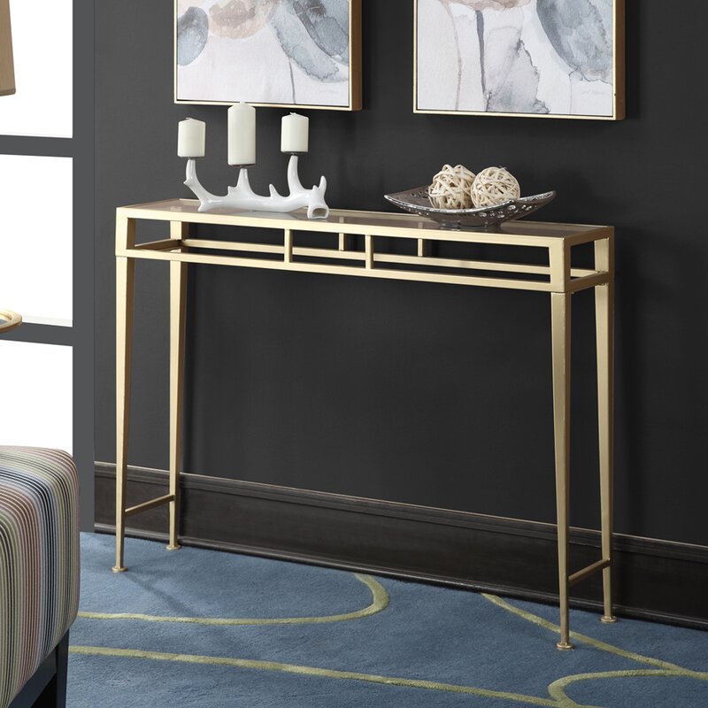 House of Hampton® Wiscasset 42'' Console Table & Reviews | Wayfair