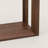 60" Rectangular Solid Wood Veneer Console Table-1659708099