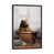 Distressed Black Framed