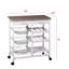 Wood Kitchen Cart