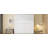 Full Size Murphy Bed Wall Bed With Top Cabinets,White