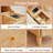 Solid Wood End Table With Storage-442249562