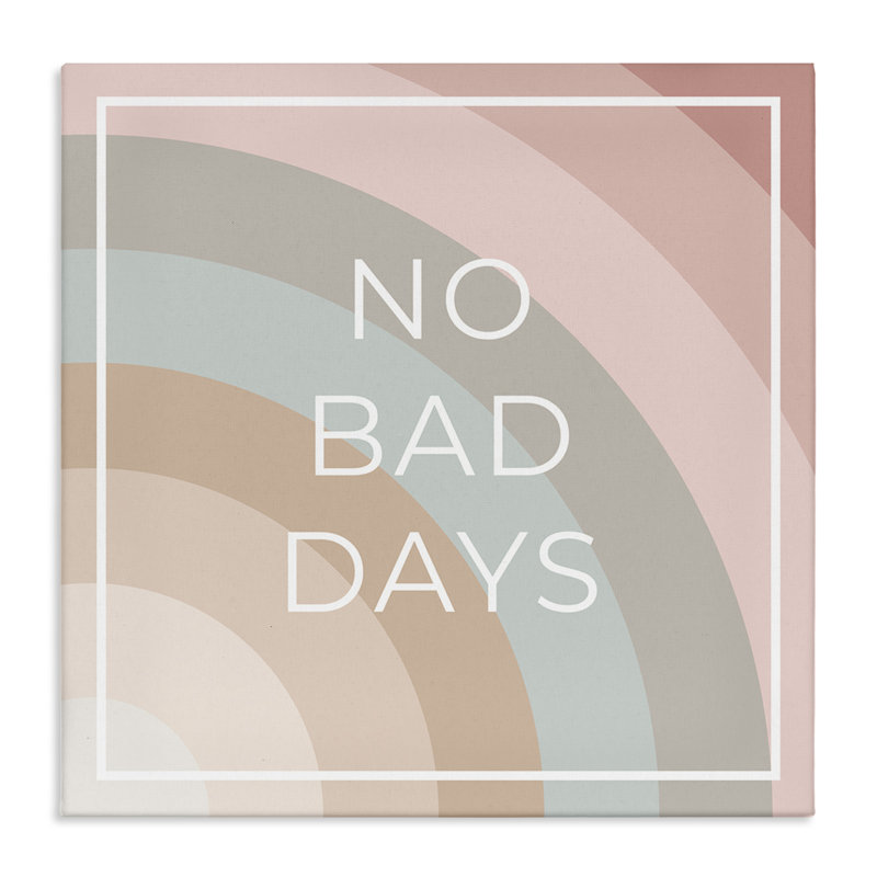 «No Bad Days Rainbow» par Anna Quach, H 36 po x l 36 po