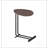 C-Shaped Side Table, C Table End Table for Sofa and Bedside, Couch Side Tables, Wood C-Shaped End Table with Metal Frame Slide for Bedroom Living Room ()-125570414