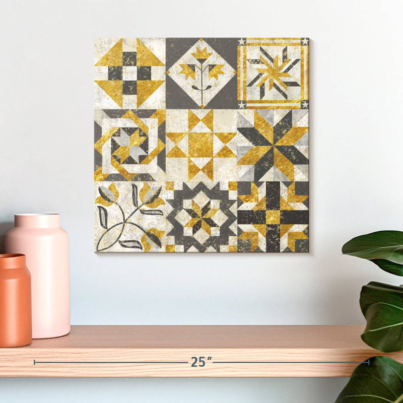 Kerner Americana Quilt, 16" H x 16" W