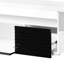 Meuble télé Buck II à finition ultrabrillante avec rangement spacieux et design épuré pour les centres de divertissement modernes