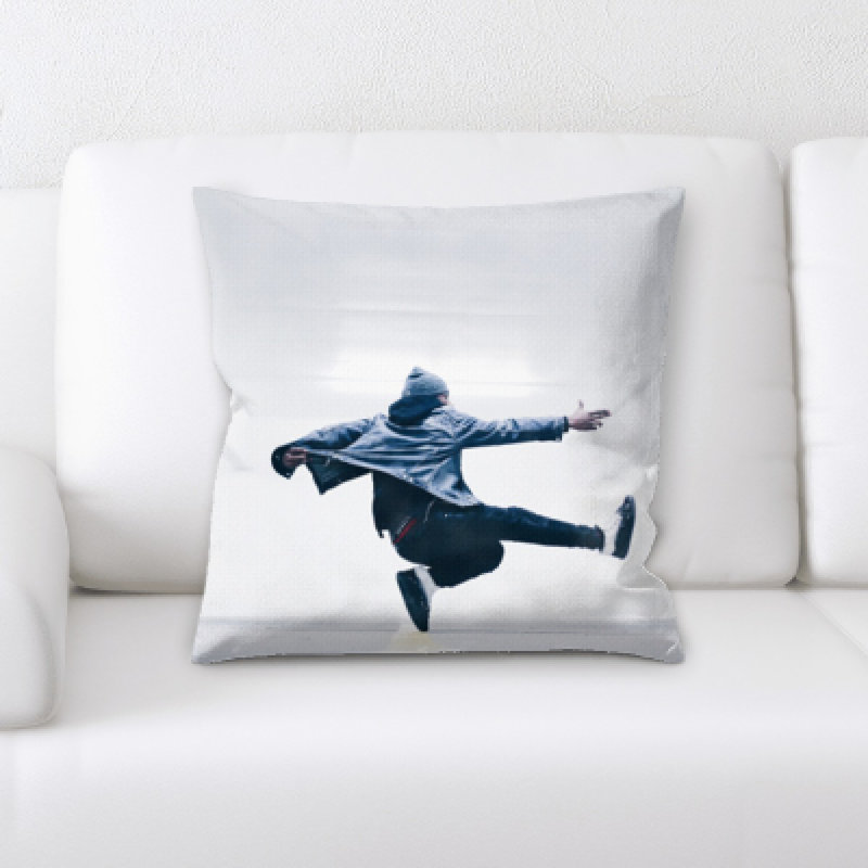 Microsuede Throw Pillow