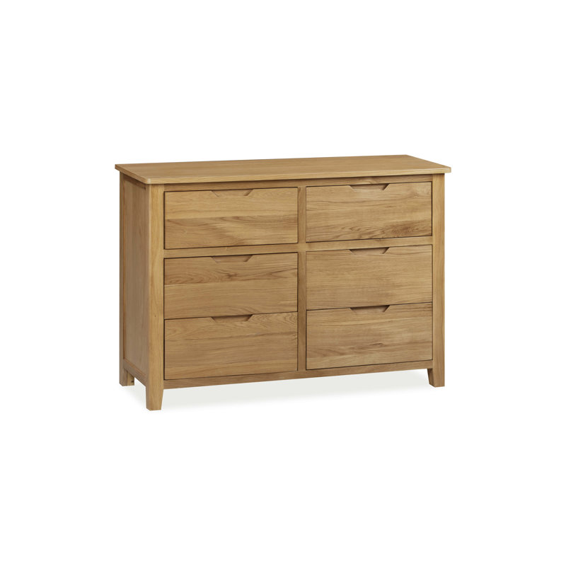 Darwin 49cm W Chest of Drawers, Brown/White