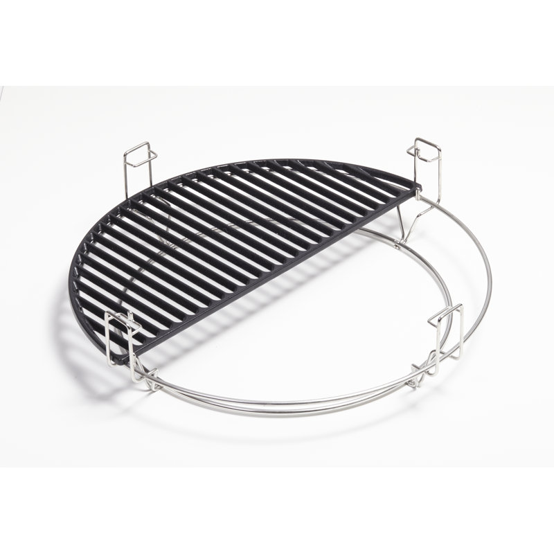 Kamado Joe Half-Moon Cast Iron Grate for Classic Joe