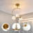 Glass LED Semi Flush Mount