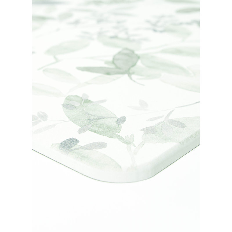 Flora Green Stone Quick Drying Mat