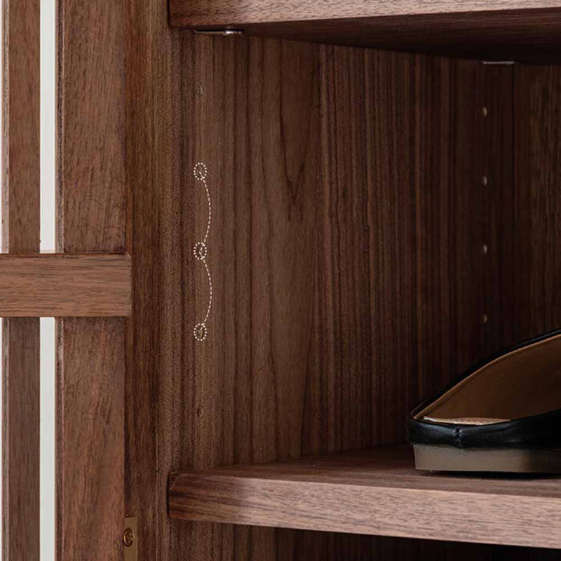 Armoire à chaussures de style européen pour salon minimaliste