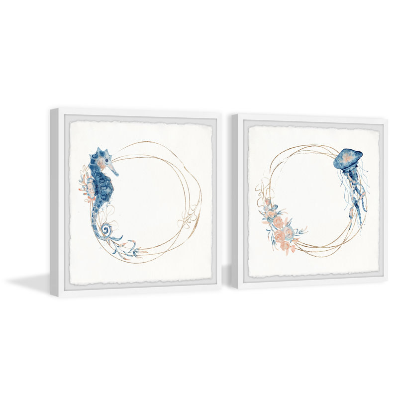 Diptyque de la faune océanique