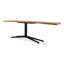 125'' W Solid Wood Console Table
