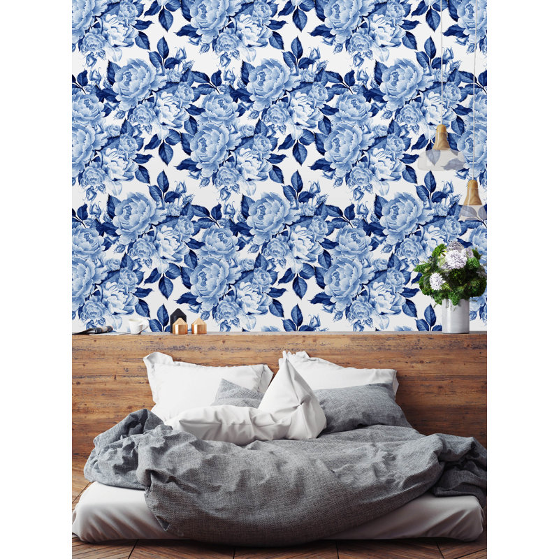 Rouleau de papier peint adhésif Ortegon, L 10,42 pi x l 25 po