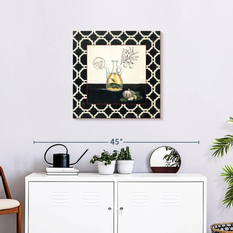 Yarlin Olive Oil And Garlic, 24" H x 24" W