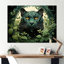 Joyeux jaguar dans la jungle I - salon d'art léopard / guépard_106804