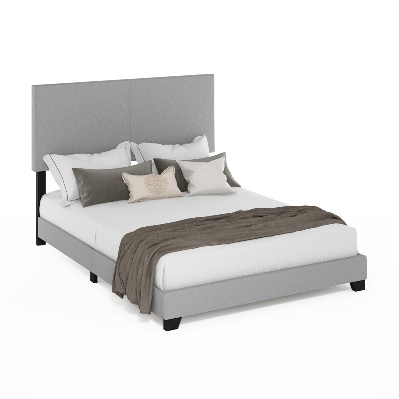 Thionville Upholstered Standard Bed, Queen, Glacier