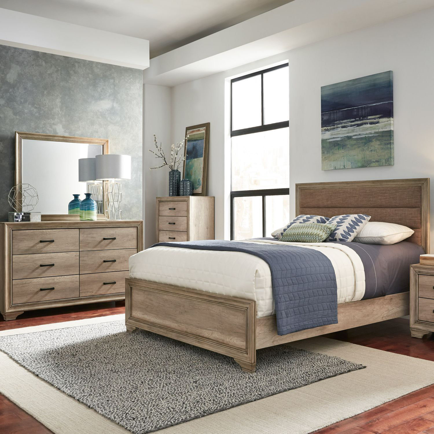 Marlow 5 Pc Gray Queen Bedroom Set - Rooms To Go