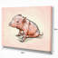 « sourire porc », impression-34272975-29491324
