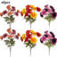 Bouquet de roses artificielles 5 têtes-1970509745