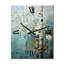 Birch Woods Silent Woods V - Très grandes horloges murales florales-99629299