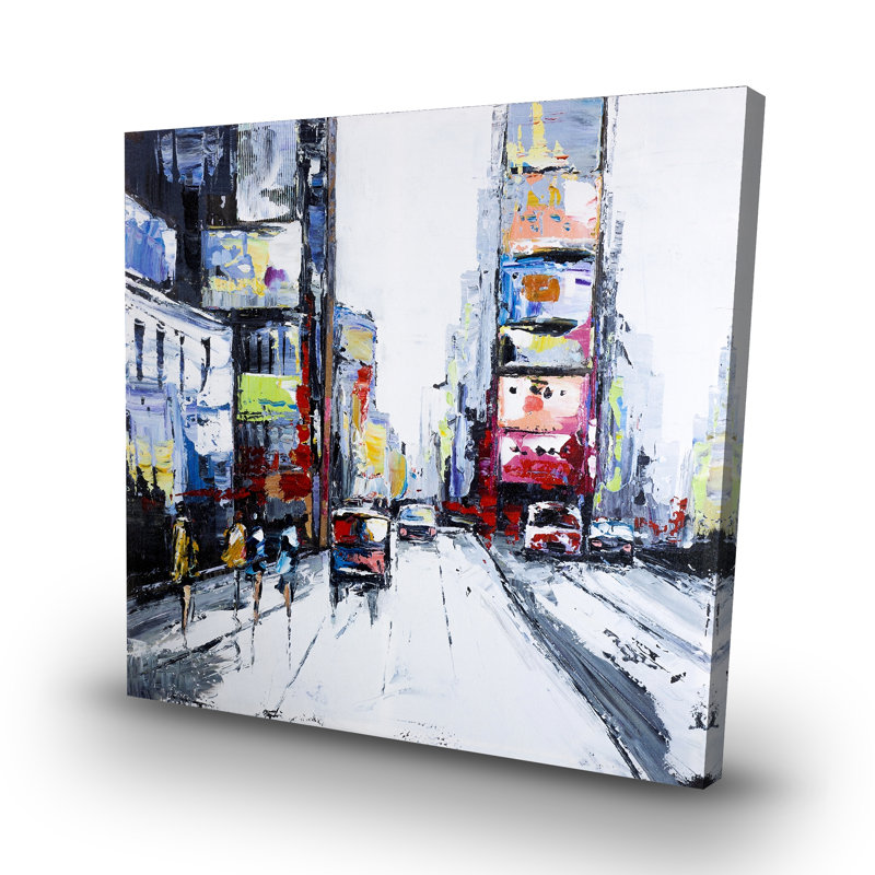 Time square - 32"x32" art on canvas
