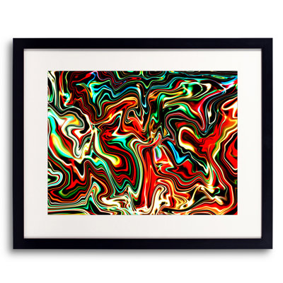 Screaming Color Framed Print