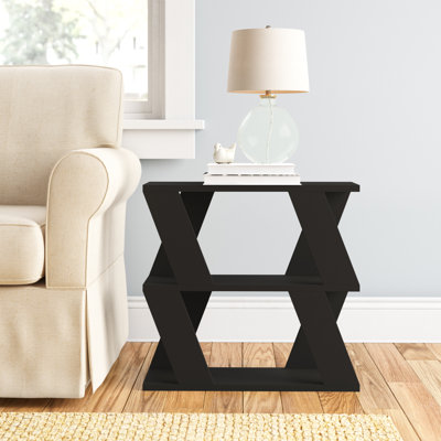 Frame End Table with Storage
